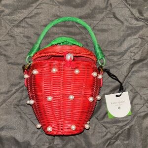 Kate Spade x Target  Red and Green Strawberry Bag